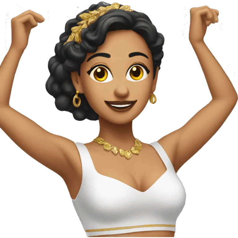 latina dancer emoji