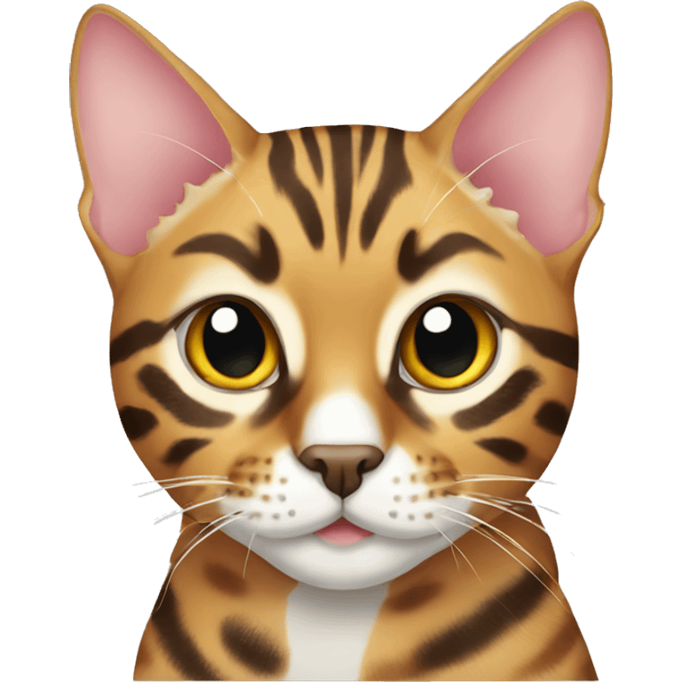 Bengal cat emoji