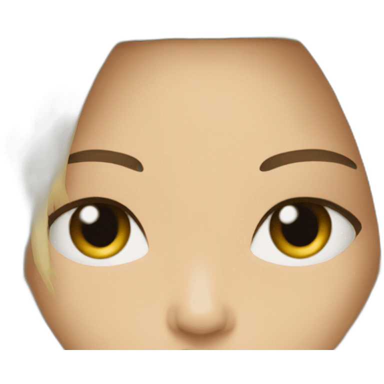 a blond version of kendall jenner emoji