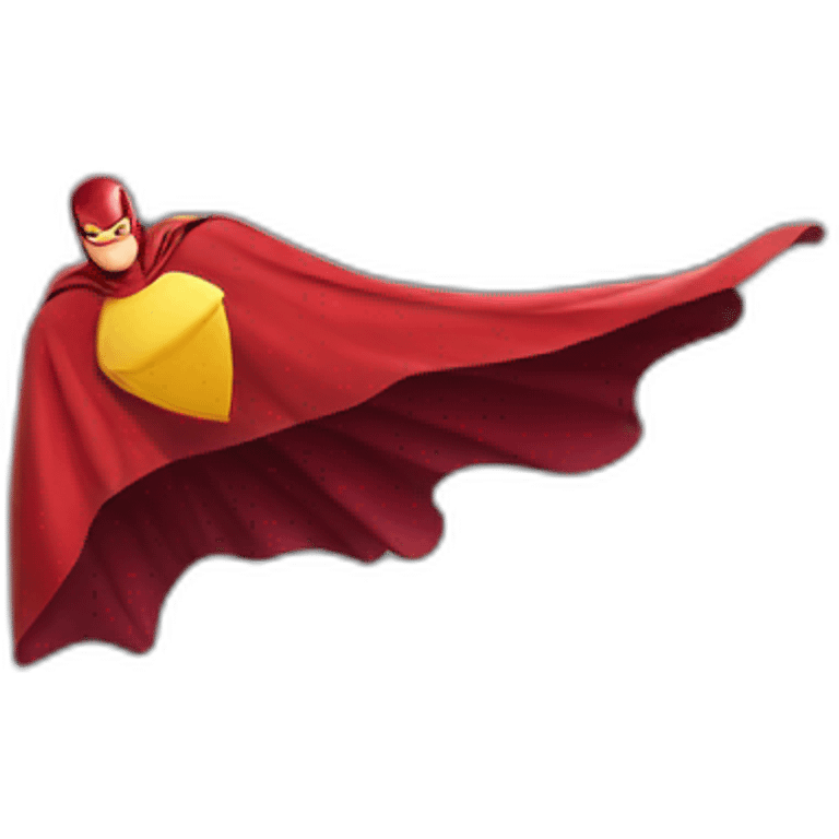 superhero cape emoji