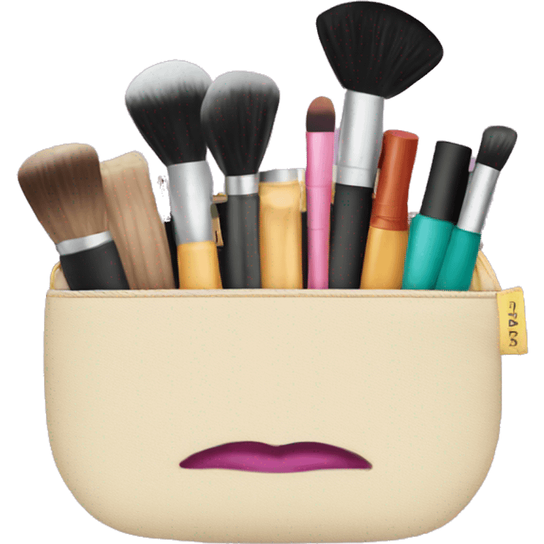 Makeup bag emoji