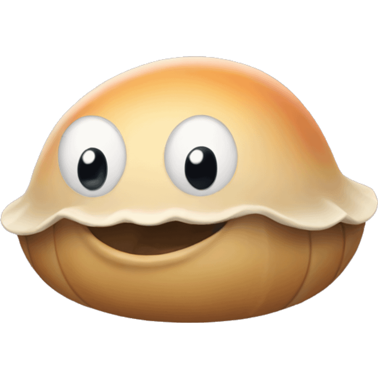 happy clam emoji