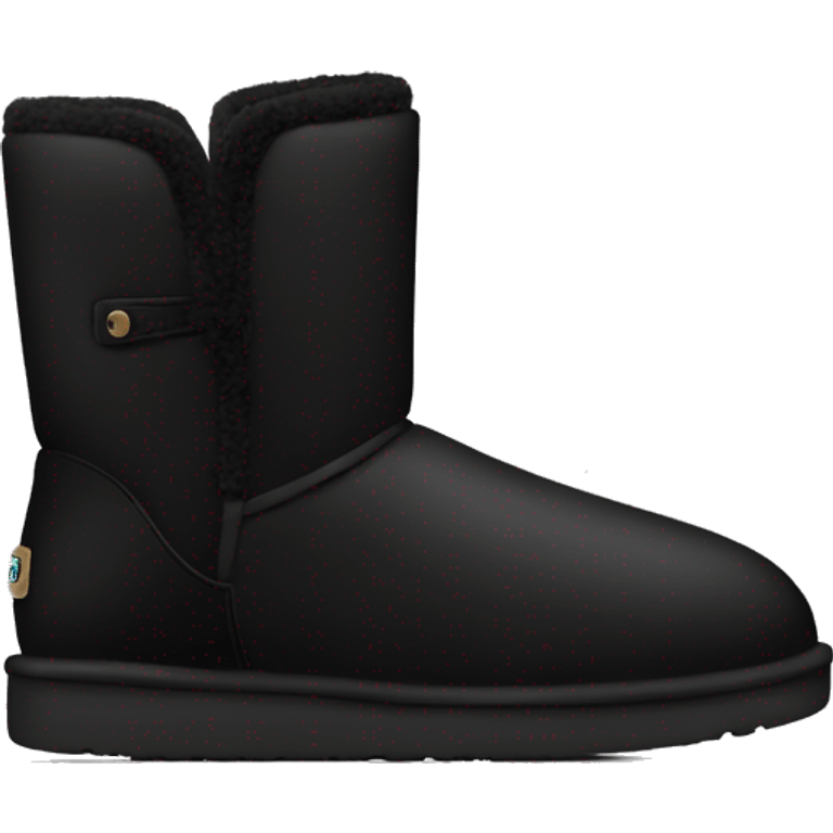 black uggs emoji