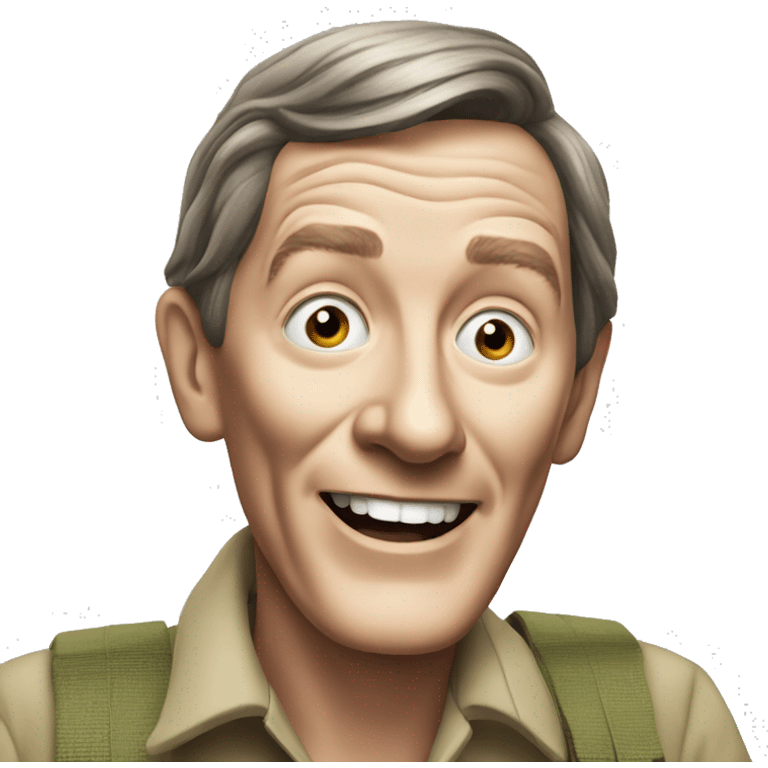 Kenneth Williams camping emoji