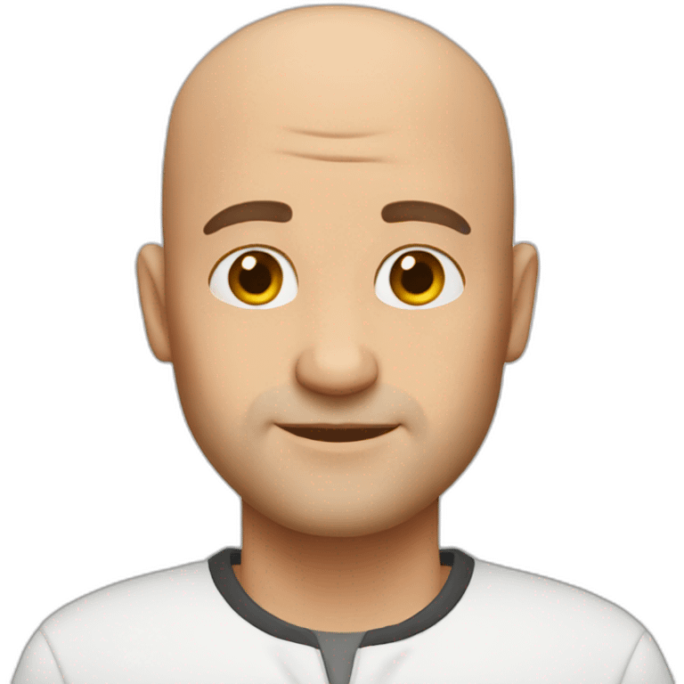 Bald mand emoji