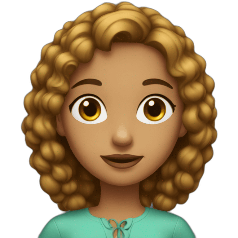 bermese smart girl emoji