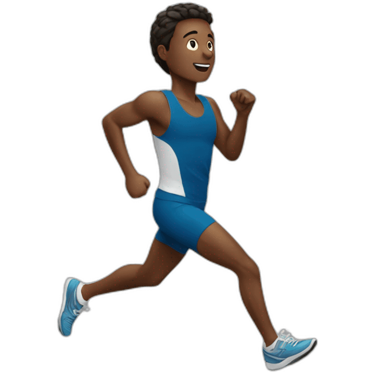 Runner fast emoji