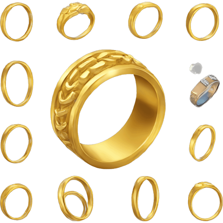 gold ring emoji