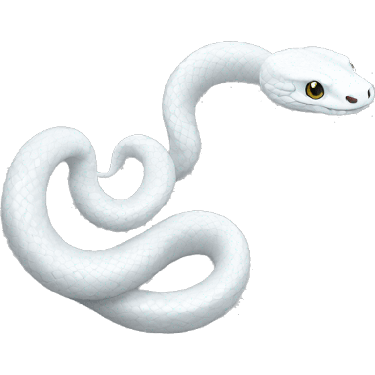 White snake emoji