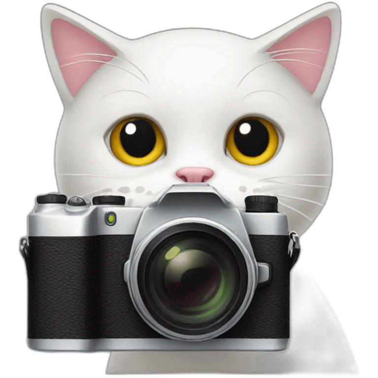 cat + camera emoji