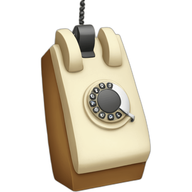 hanging on the telephone emoji