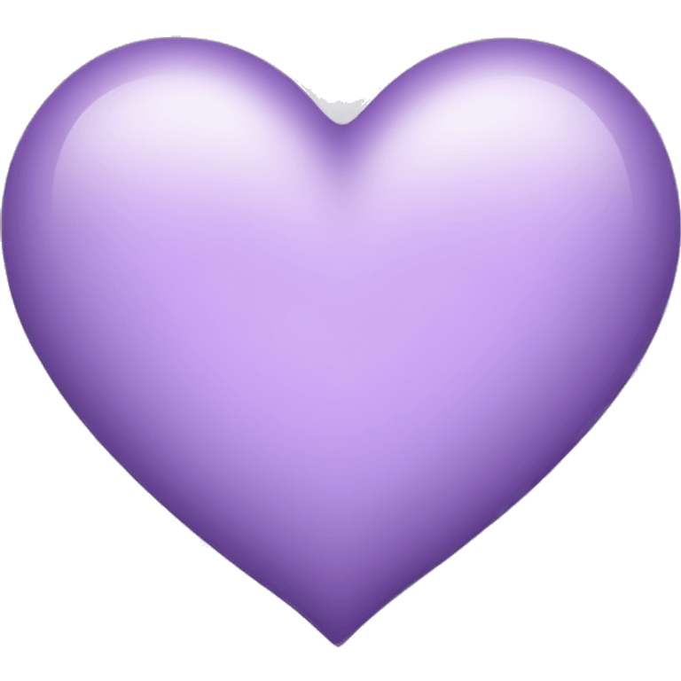 light light purple heart emoji