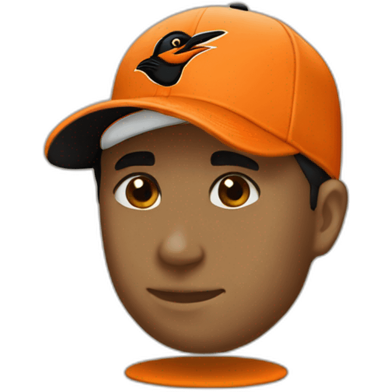 Baltimore Orioles hat emoji