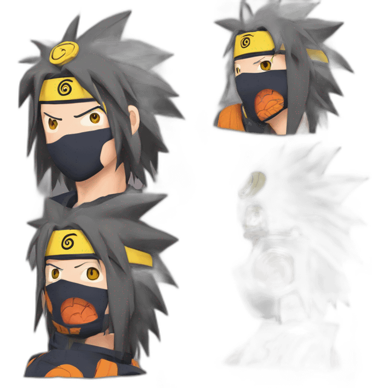 Naruto mode avec madara emoji