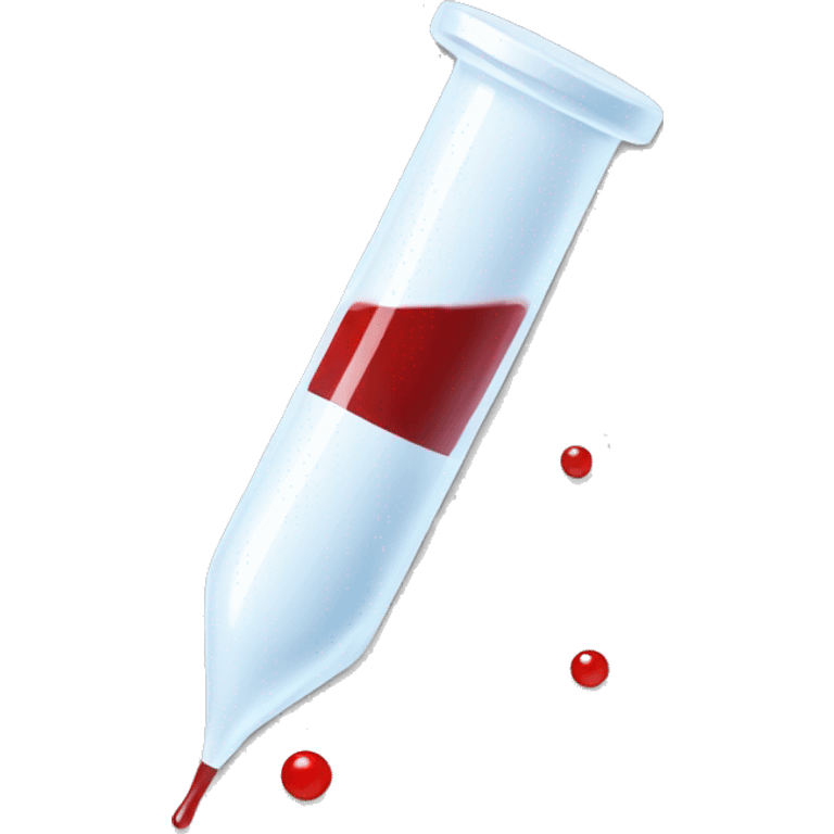 blood sample emoji