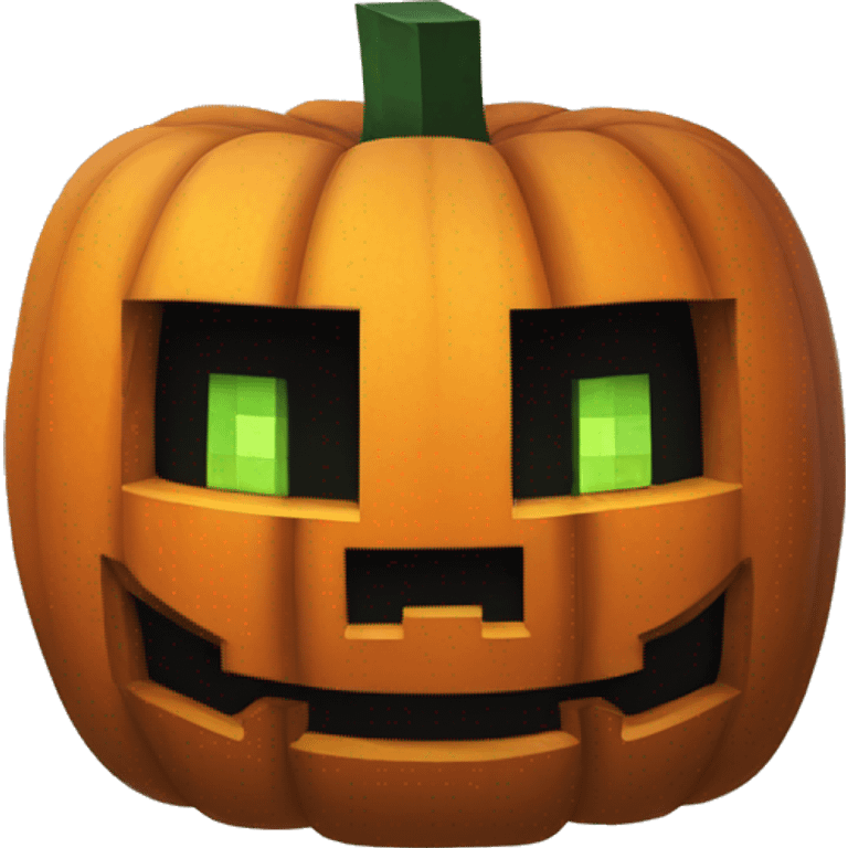 minecraft jack o'lantern emoji