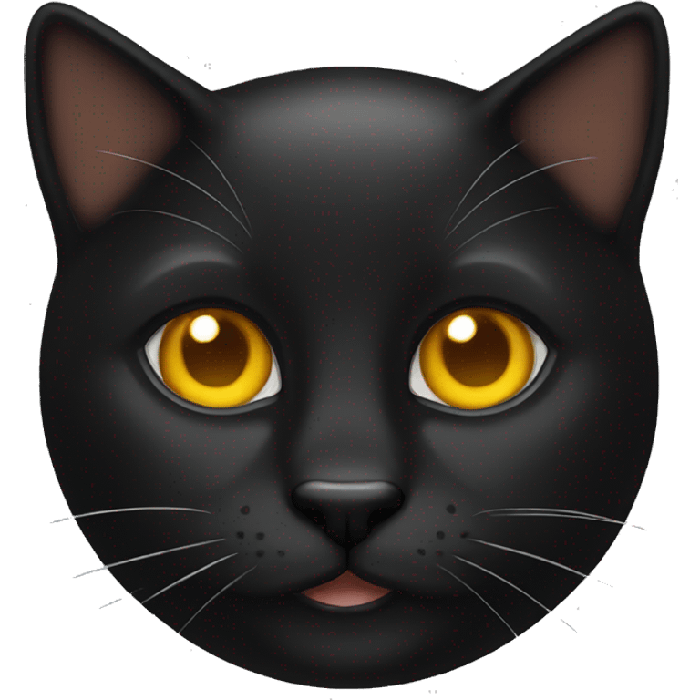 sun black cat emoji