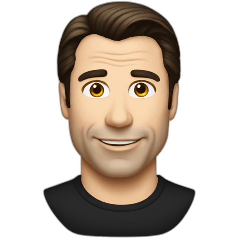 john travolta forward emoji