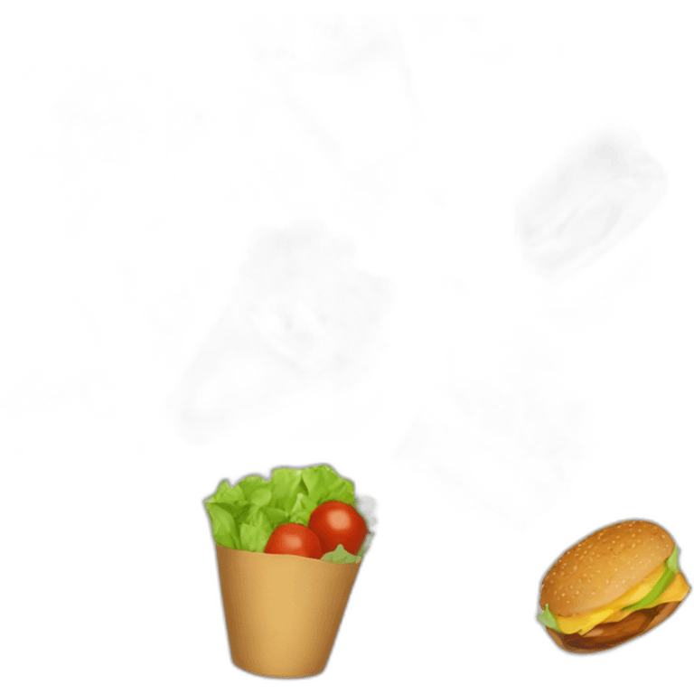 salad fast food emoji