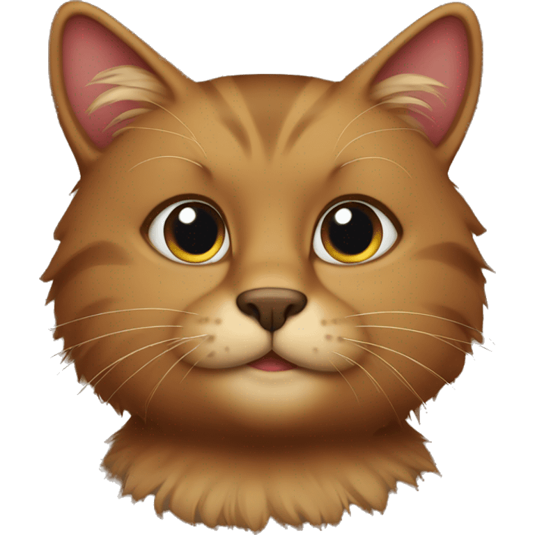 brown cat furry emoji