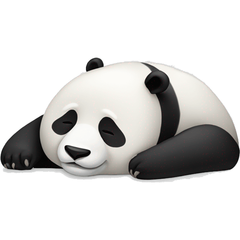 panda sleeping emoji