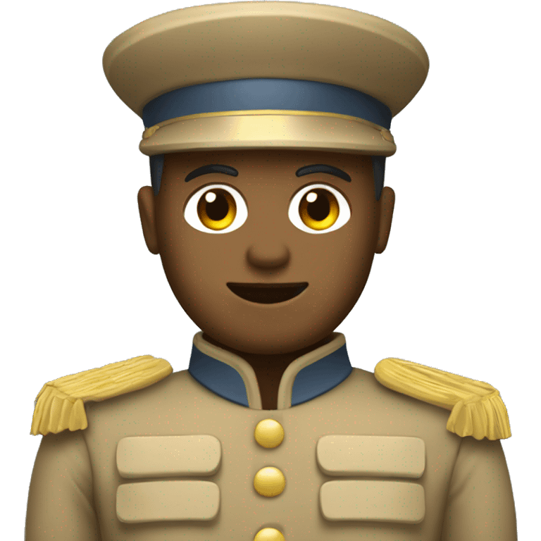 Beige toy soldier  emoji