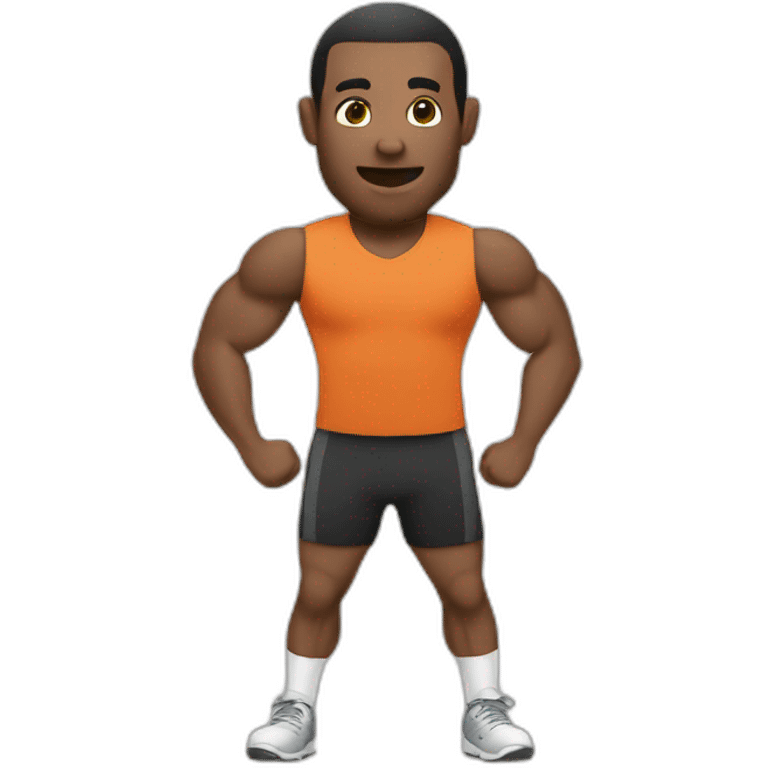 Sports training emoji