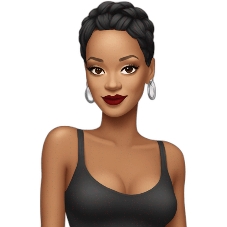 Rihanna singer emoji