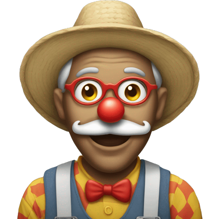 clown farmer emoji