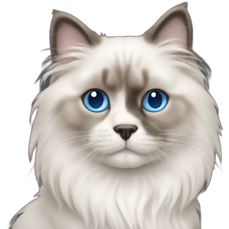 ragdoll-cat-with-blue-eyes-dog emoji