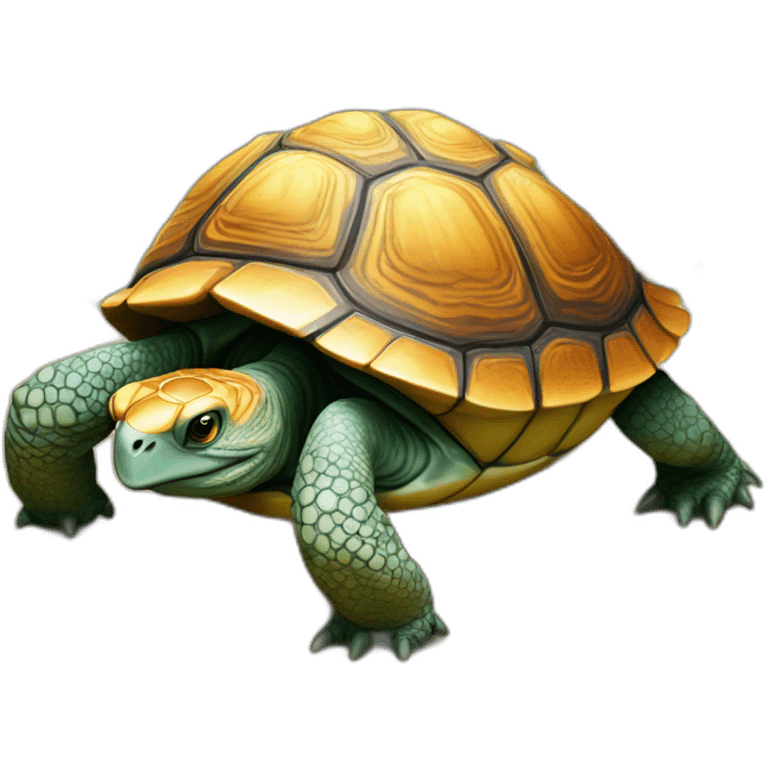 Dromadaire sur tortue emoji