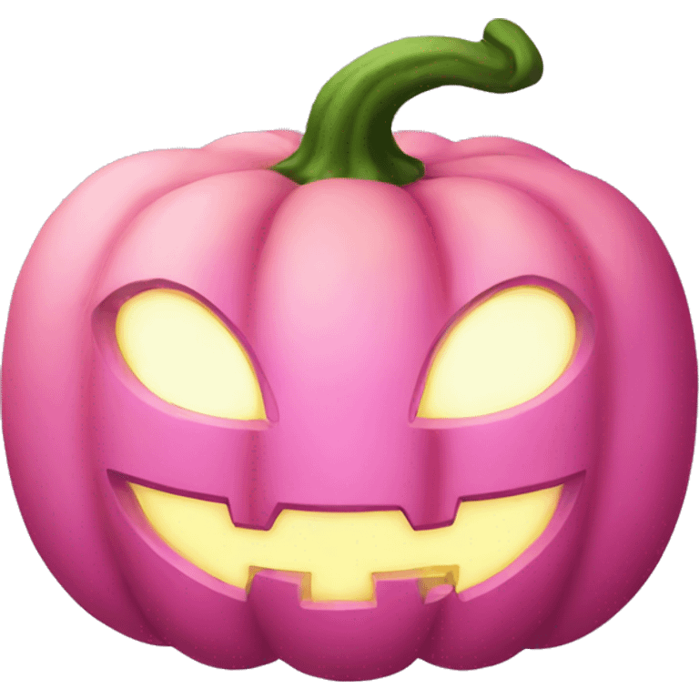 pink pumpkin emoji