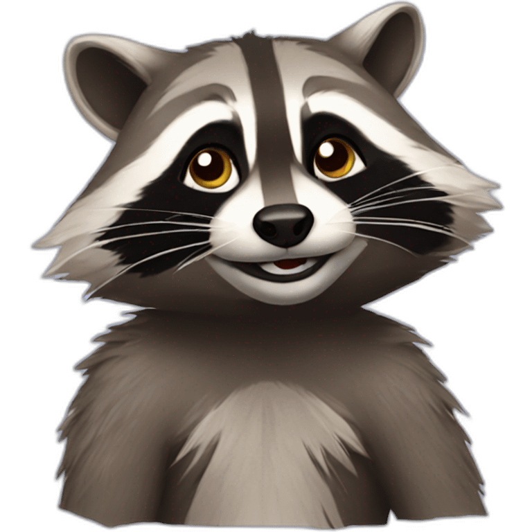 racoon emoji