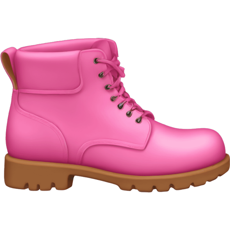 Pink boots  emoji