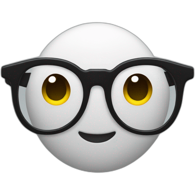 Loro con lentes negros de sol emoji