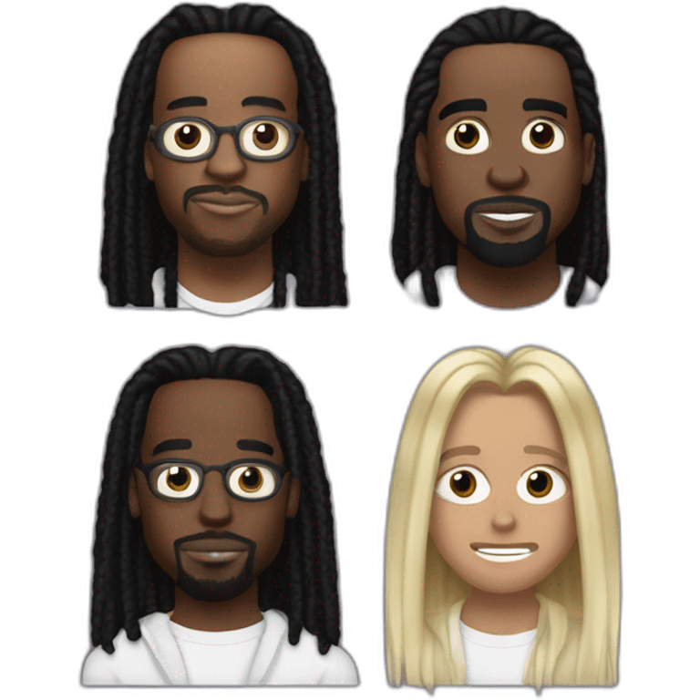 ty dolla sign, quavo, kanye west and playboi carti emoji