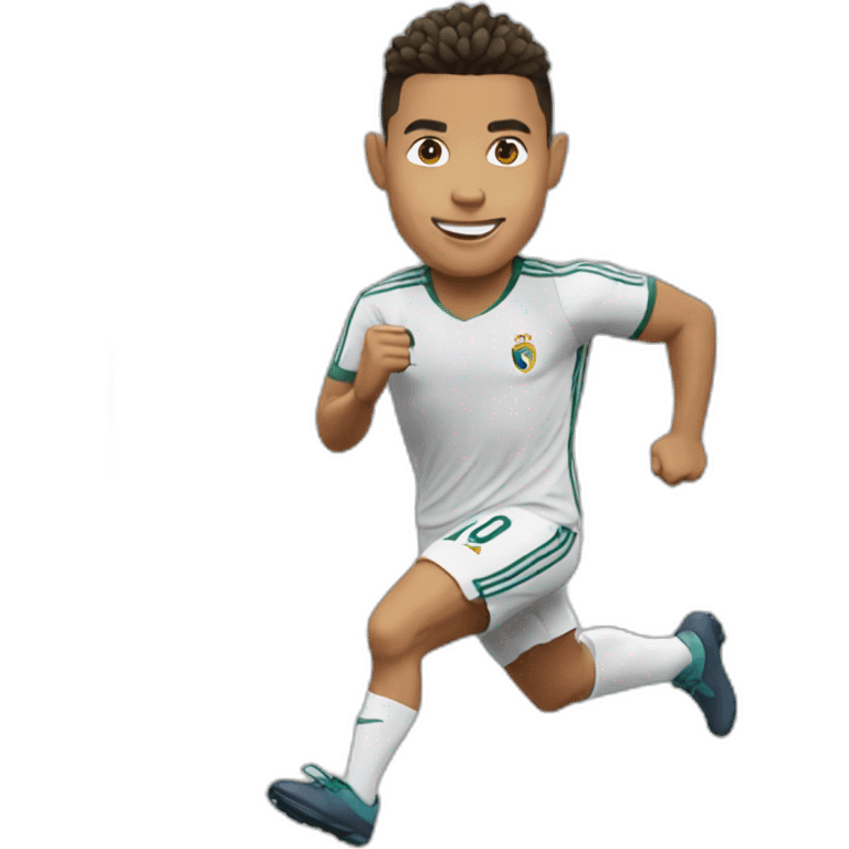 ronaldo running emoji