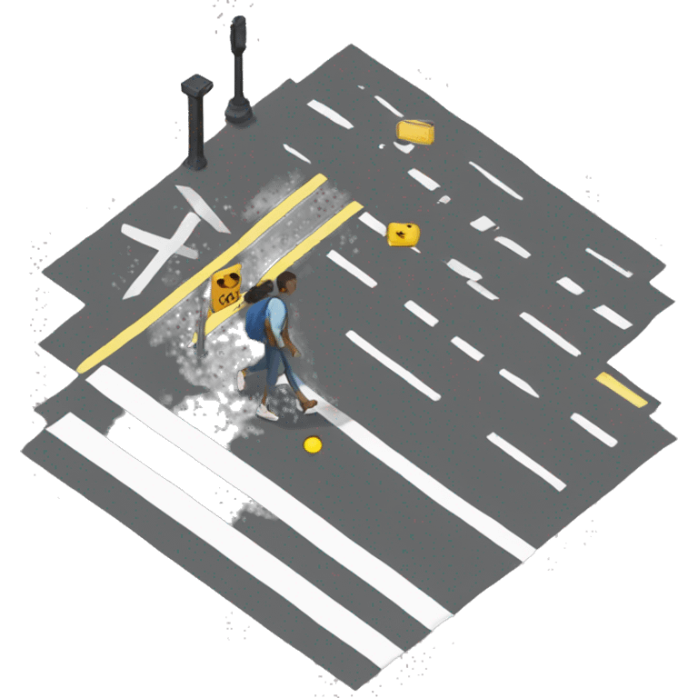 crosswalk emoji