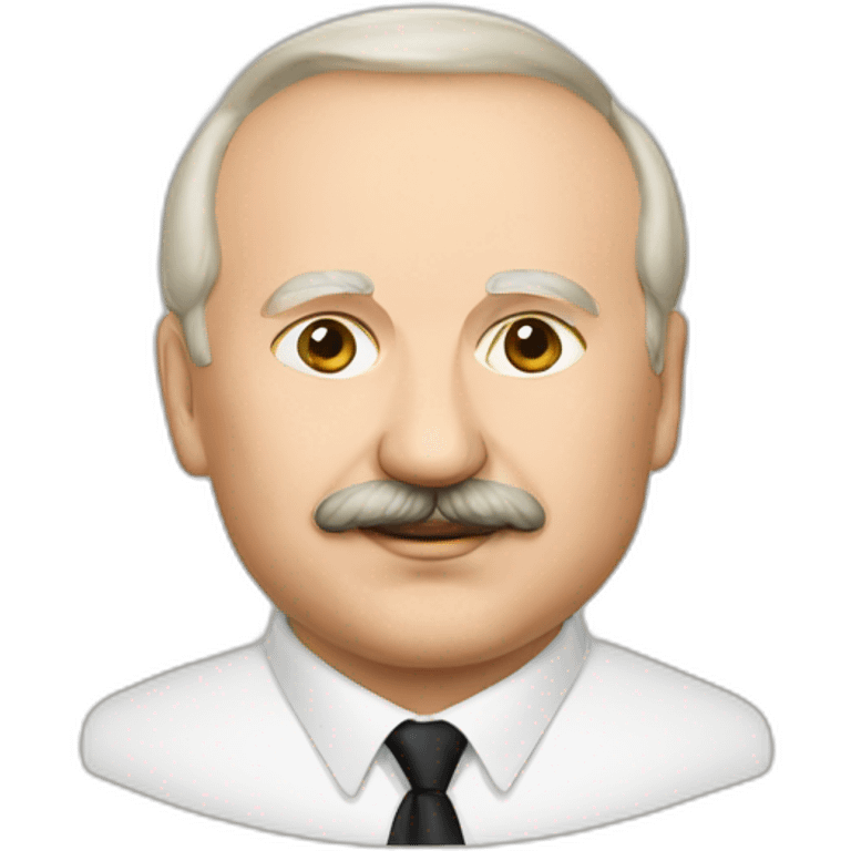 Lukashenko with potato emoji