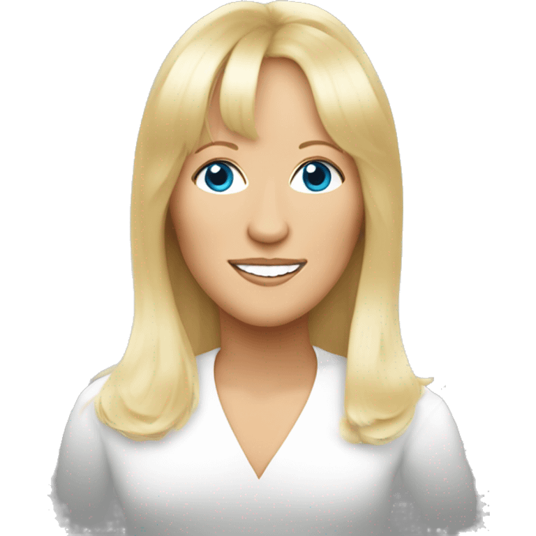 Abba's Agnetha emoji