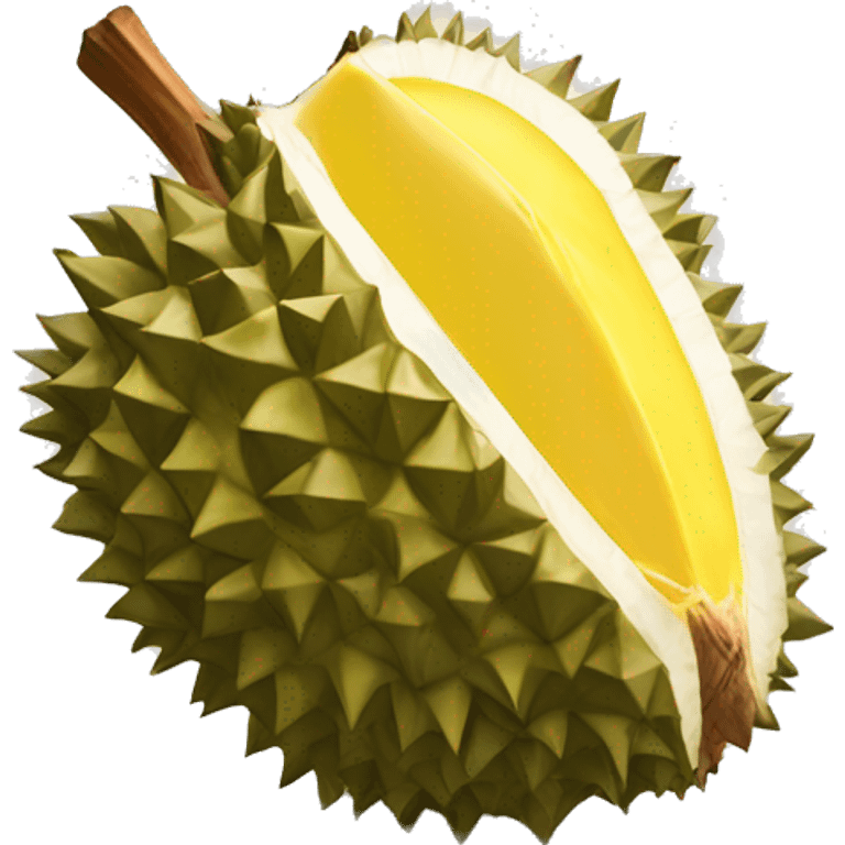 Durian fruit emoji