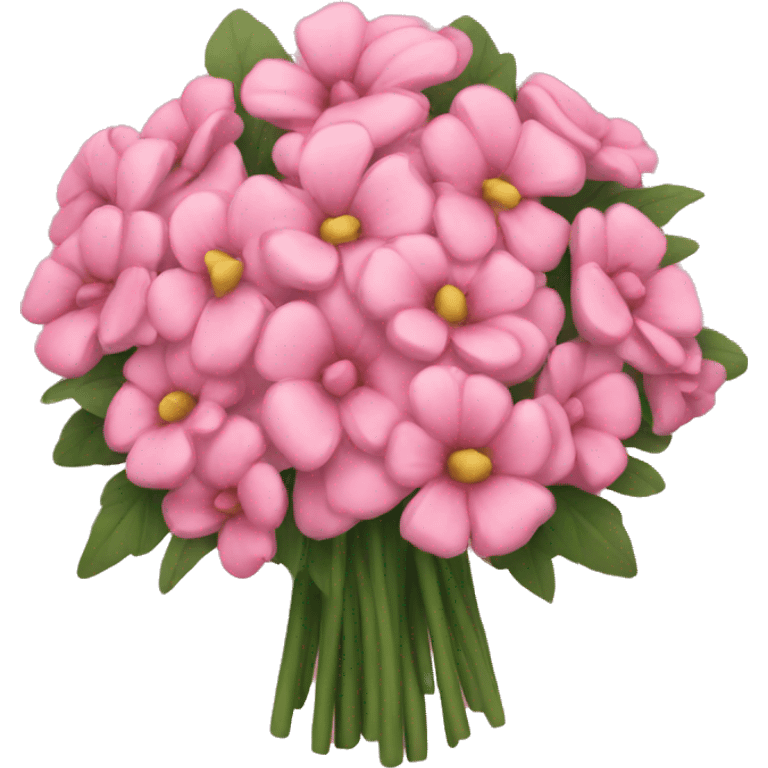 pink bouquet emoji