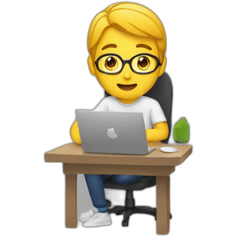 a person editing videos emoji