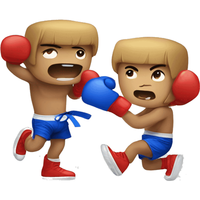 Boxe thai emoji