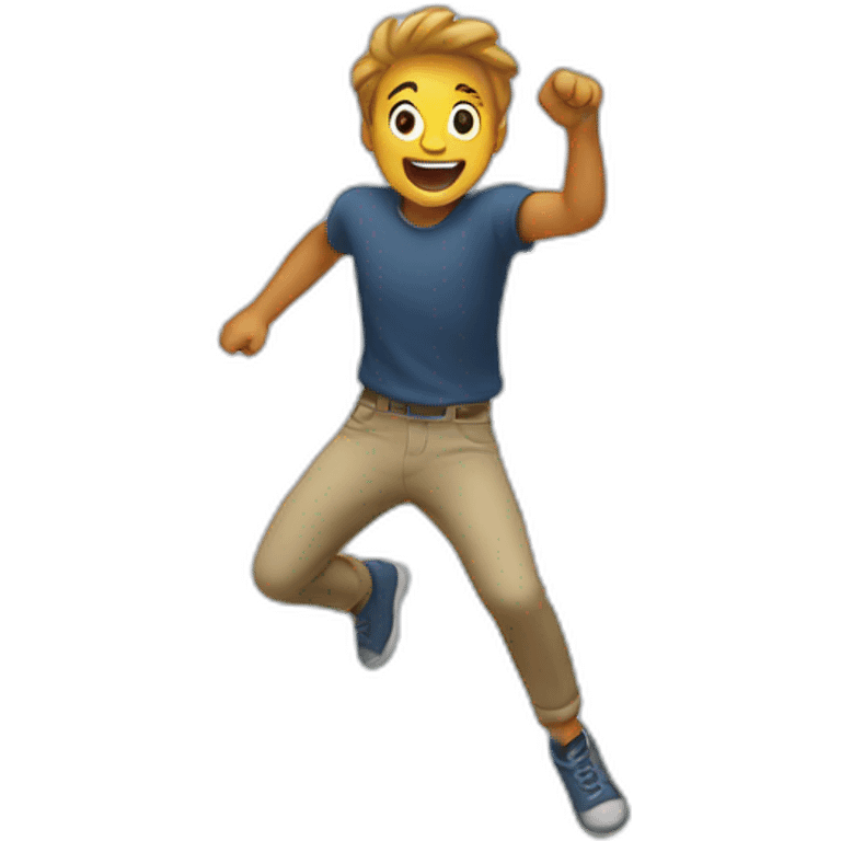 Jumping emoji