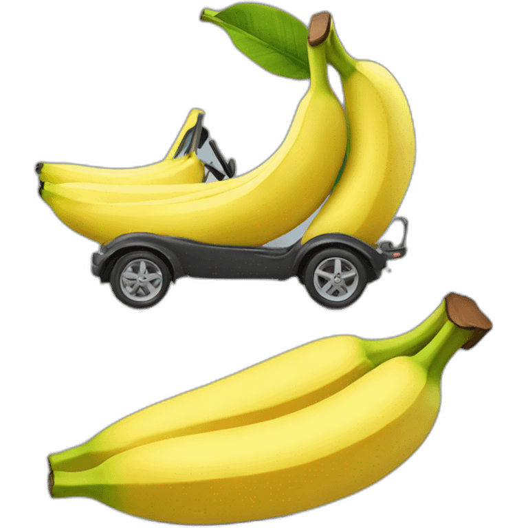 Banana car emoji