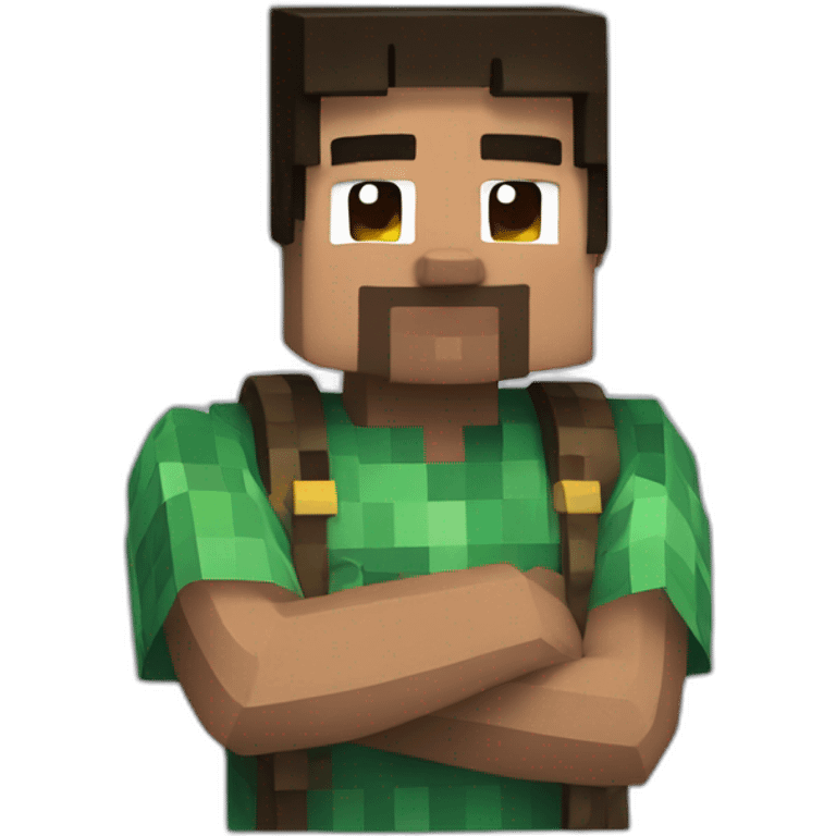 steve de Minecraft emoji