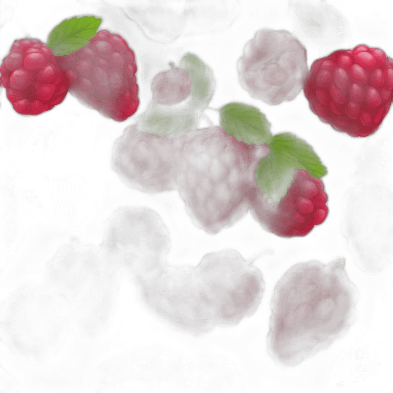 Framboise fruit emoji