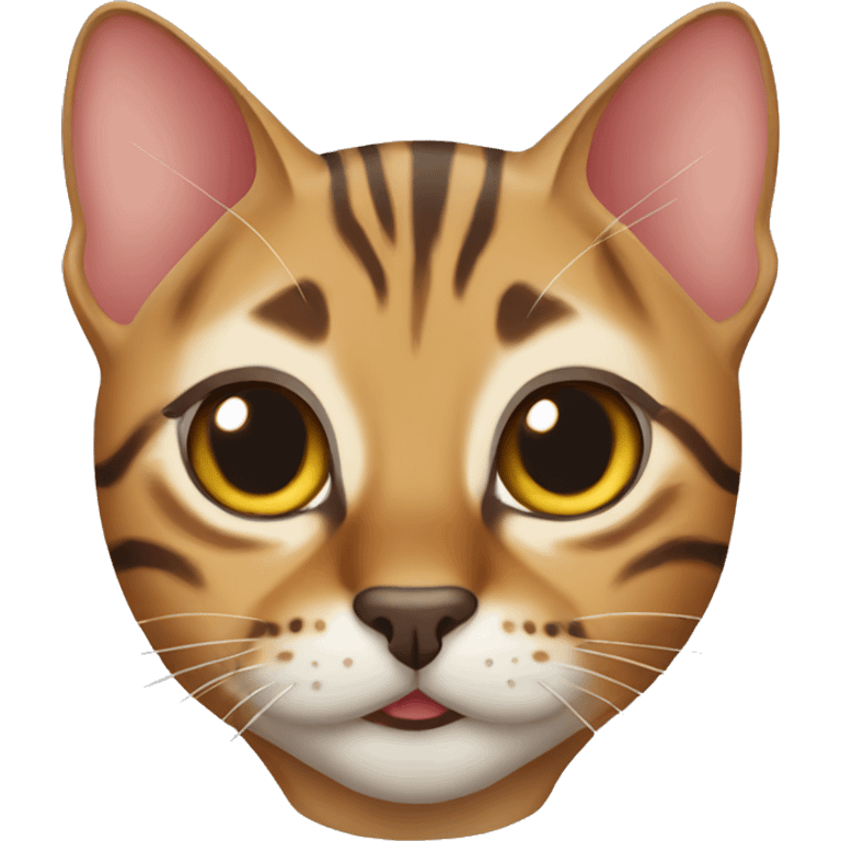 Bengal cat  emoji