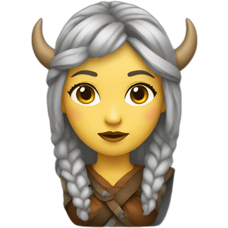 Viking female designer emoji